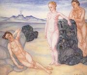 Kuzma Petrov-Vodkin Sleep (mk19) oil painting